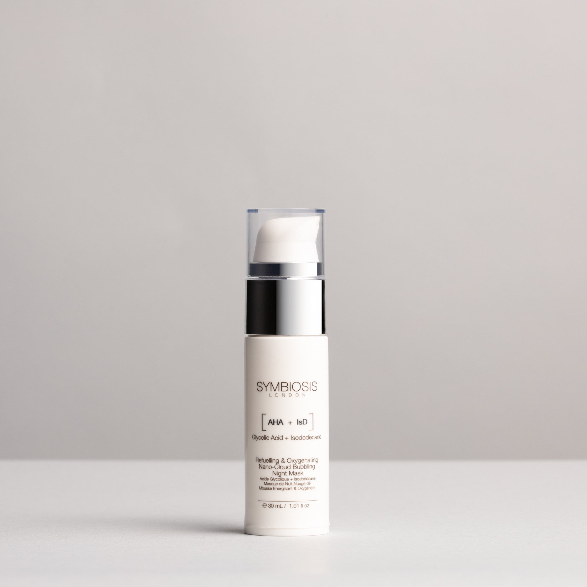 Symbiosis Skincare Glycolic Acid Nano-cloud Bubbling Night Mask