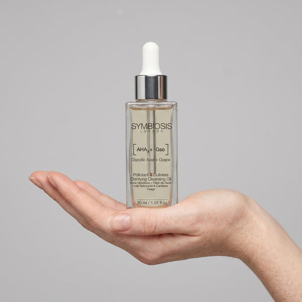 [Glycolic Acid + Grape Seed] - Pollutant & Dullness Clarifying Cleansing Oil