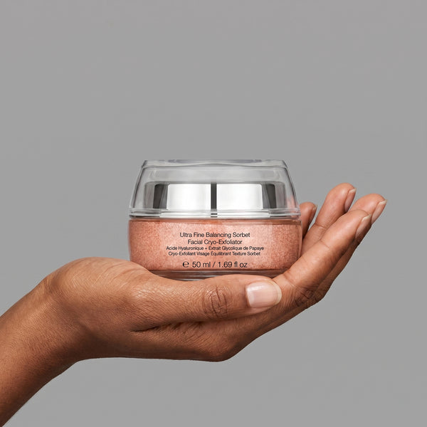 [Hyaluronic Acid + Papaya Glycolic Extract] Ultra Fine Balancing Sorbet Facial Cryo-Exfoliator