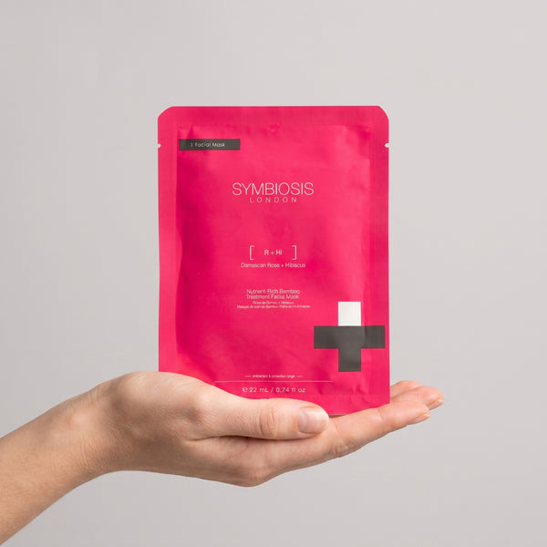[Damascan Rose + Hibiscus] Nutrient-Rich Bamboo Treatment Mask
