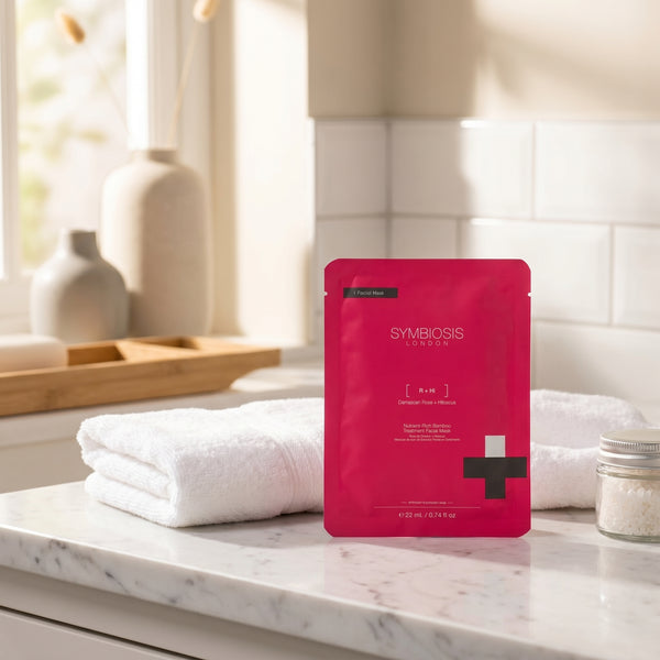 [Damascan Rose + Hibiscus] Nutrient-Rich Bamboo Treatment Mask - SY077